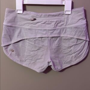 Women's White Lululemon Shorts